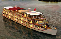 Mekong Delta Luxury RV Jahan  Cruise 8 Days - 7 Nights Start From Sai Gon to Siemreap